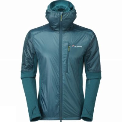 Montane Mens Fusion Alpha Jacket Zanskar Blue/Wild Lime Montane Mens Fusion Alpha Jacket Zanskar Blue/Wild Lime